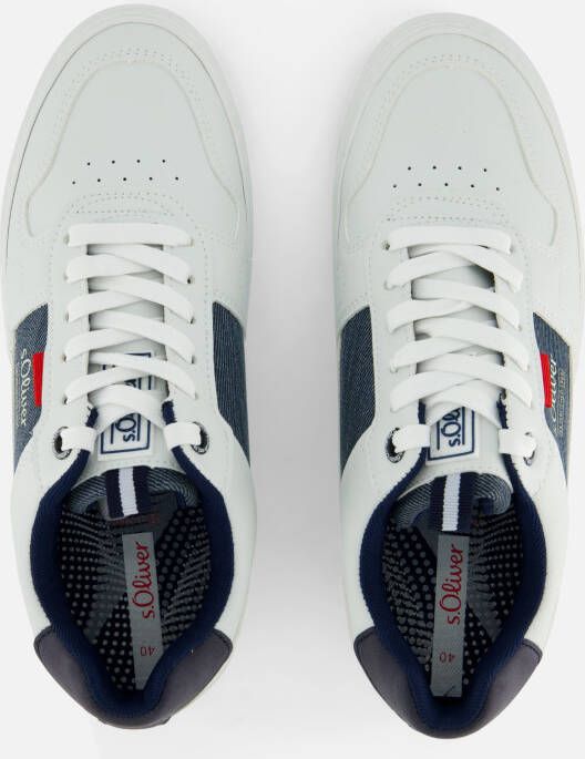 s.Oliver Sneakers wit Synthetisch
