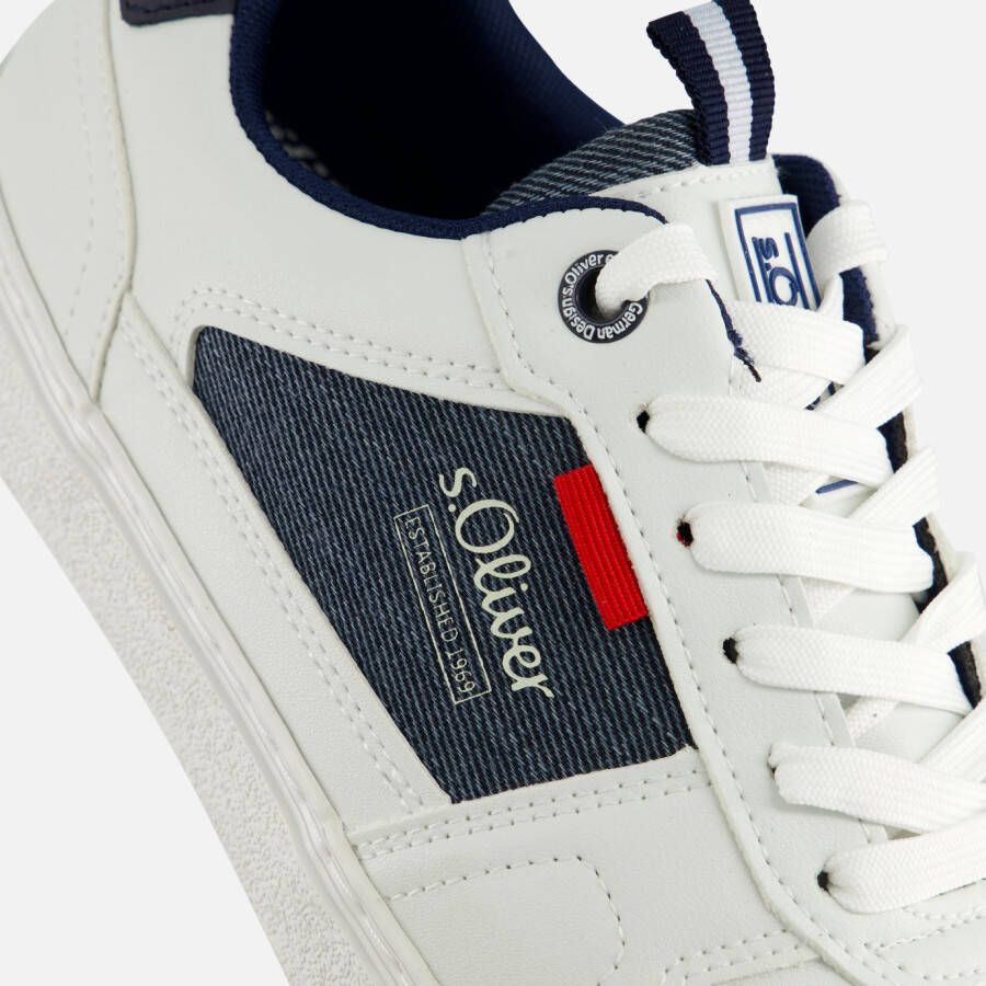 s.Oliver Sneakers wit Synthetisch