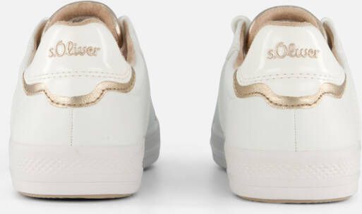 s.Oliver Sneakers wit Synthetisch