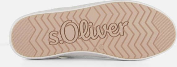 s.Oliver Sneakers wit Synthetisch