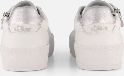 s.Oliver Sneakers wit Synthetisch