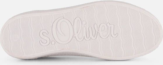 s.Oliver Sneakers wit Synthetisch