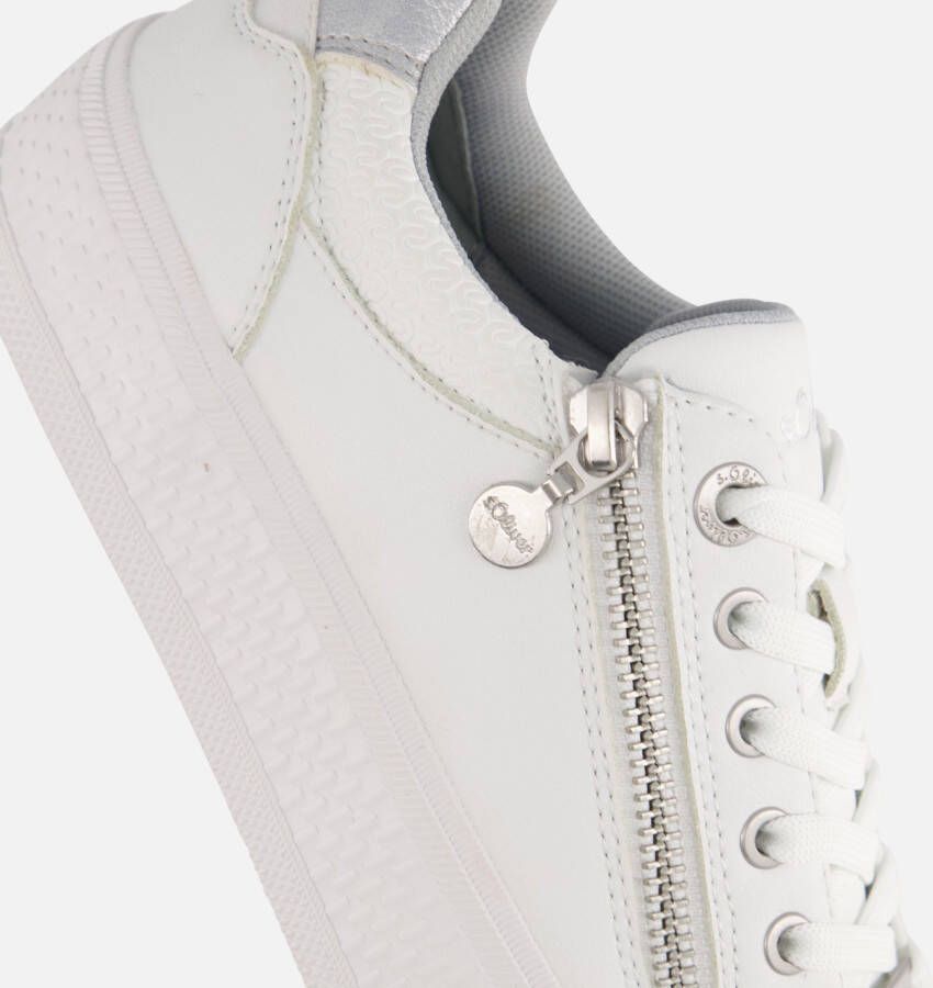 s.Oliver Sneakers wit Synthetisch