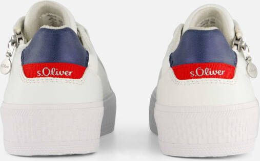 s.Oliver Sneakers wit Synthetisch