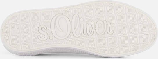 s.Oliver Sneakers wit Synthetisch