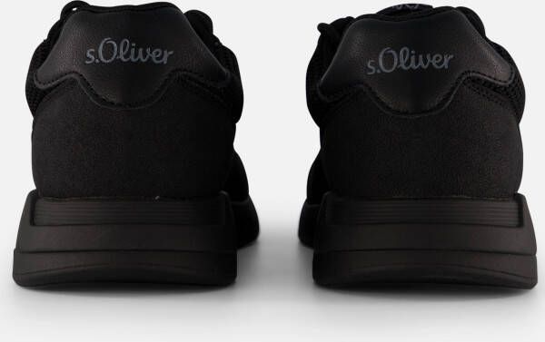 s.Oliver Sneakers zwart Vegan