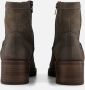 S.Oliver vegan Enkellaarsjes taupe Synthetisch Dames - Thumbnail 4
