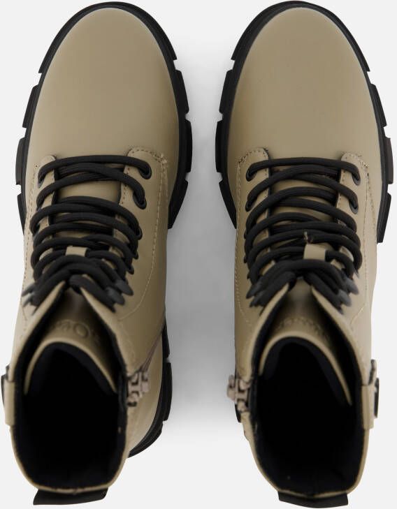 s.Oliver Veterboots taupe Synthetisch