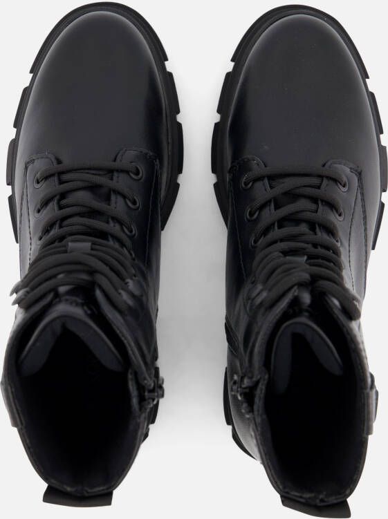 s.Oliver Veterboots zwart Synthetisch