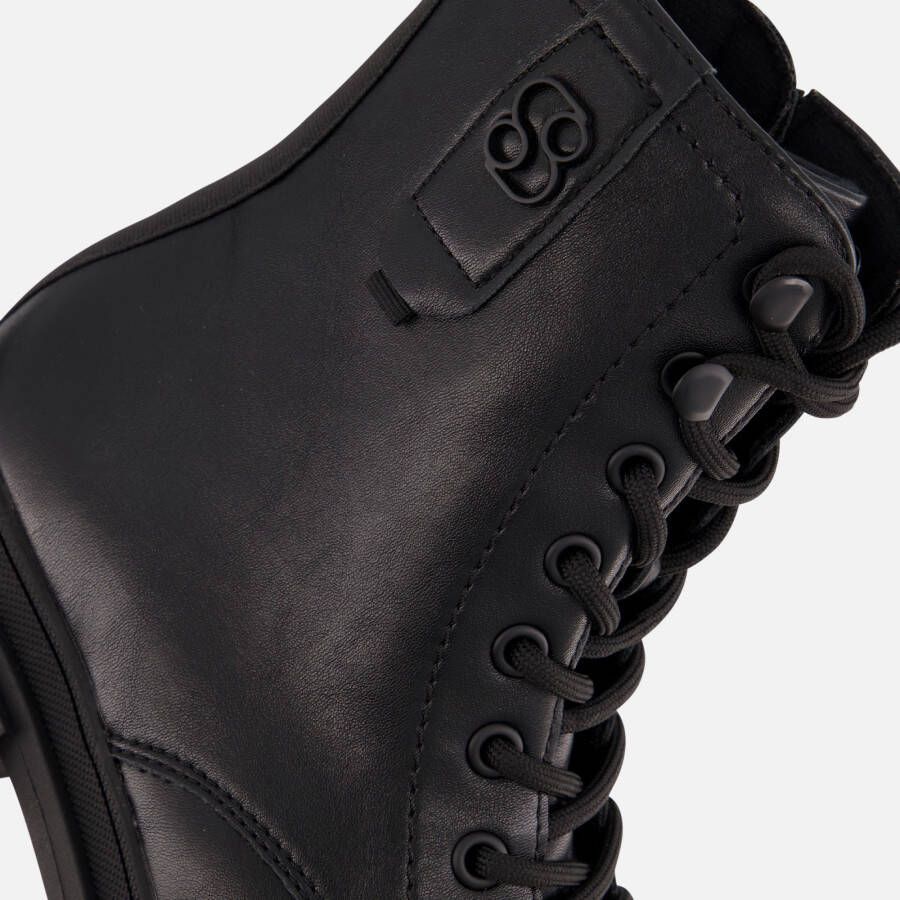 s.Oliver Veterboots zwart Synthetisch