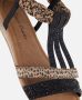 Supercracks Sandalen zwart Textiel - Thumbnail 5