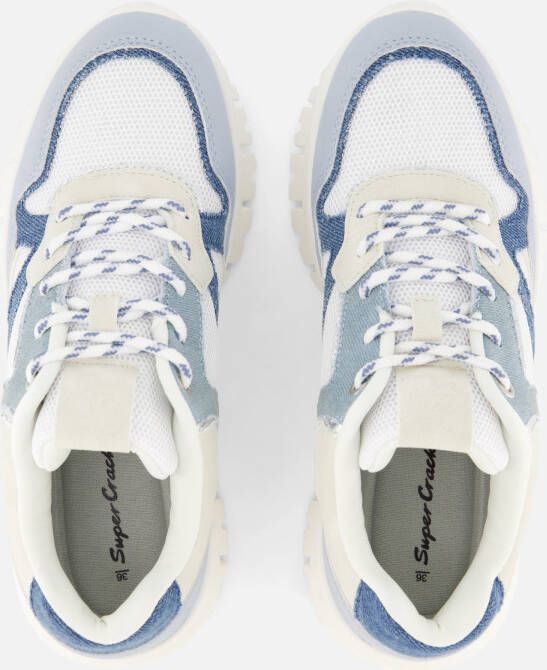 Supercracks Sneakers blauw Synthetisch