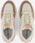 Supercracks dames dad sneakers beige roze Uitneembare zool - Thumbnail 6