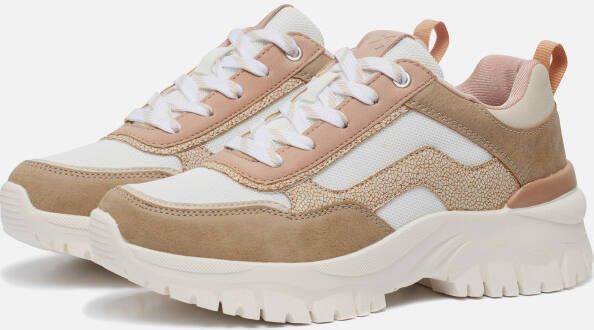 Supercracks Sneakers vegan taupe Synthetisch