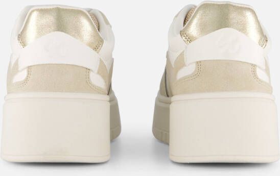Supercracks Sneakers goud Synthetisch