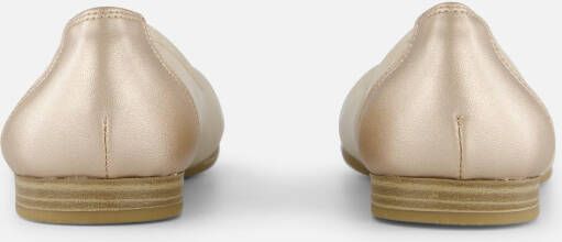tamaris Ballerina's beige Leer