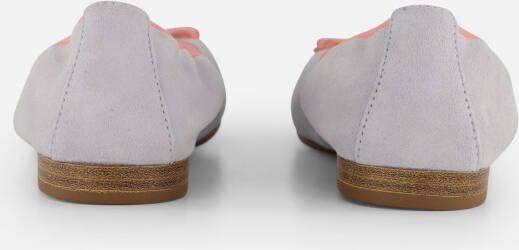 tamaris Ballerina's blauw Leer