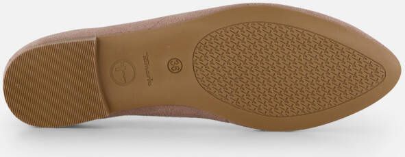 tamaris Ballerina's taupe Leer