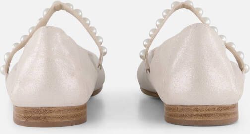 tamaris Ballerina's zilver Leer
