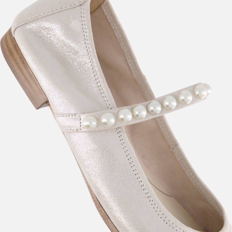 tamaris Ballerina's zilver Leer