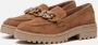 Tamaris Bruine Leren Loafers voor Dames Brown Dames - Thumbnail 24