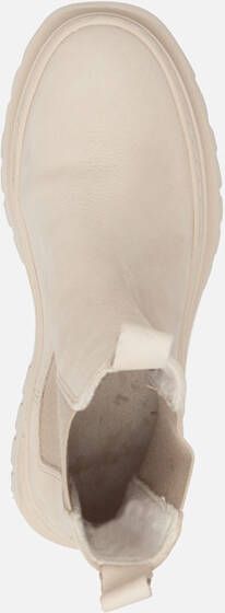 tamaris Chelsea boots beige Imitatieleer