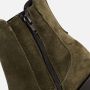 Tamaris Paarse Leren Enkellaars met Trendy 6cm Hak en Rits Paars Dames - Thumbnail 13