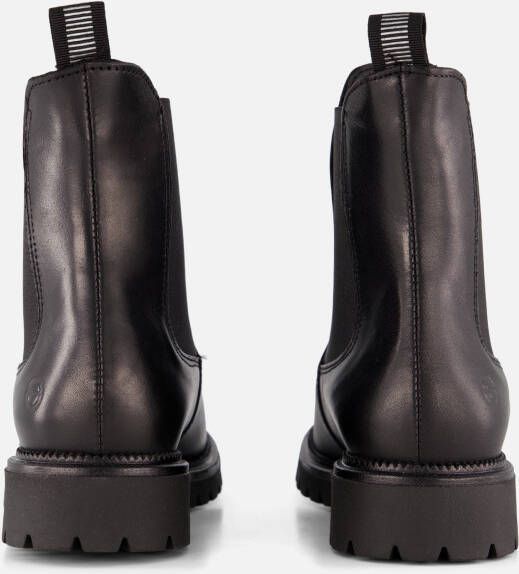 tamaris Chelsea boots zwart Leer