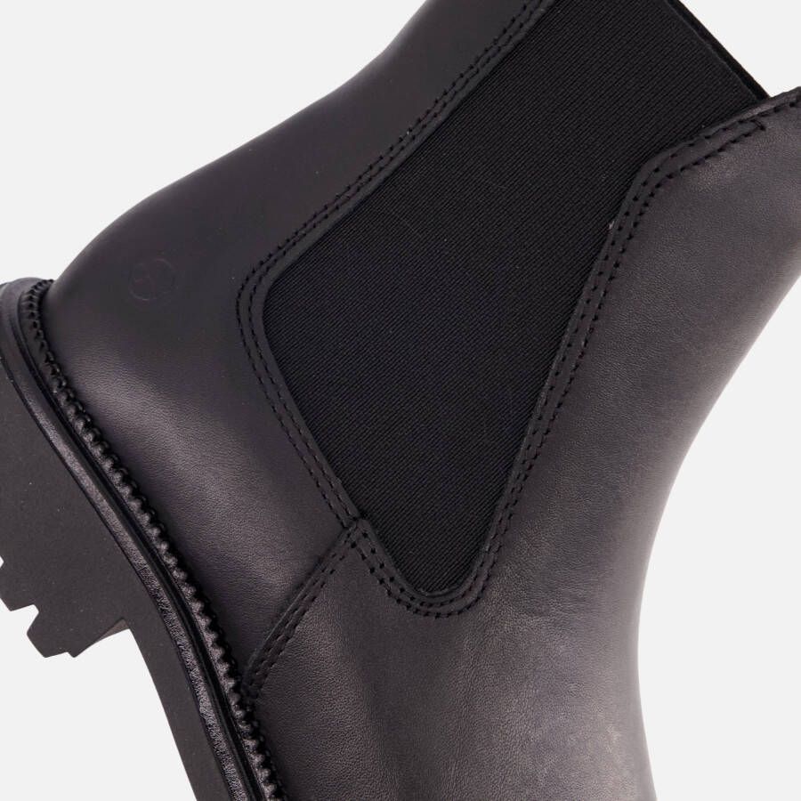 tamaris Chelsea boots zwart Leer