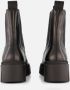Tamaris dames chelsea boot leren laarzen enkellaars vrouwen leer M2549141 zwart - Thumbnail 4