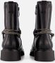 Tamaris Chelsea-boots blokhak enkellaars versierd met fonkelende banden - Thumbnail 9