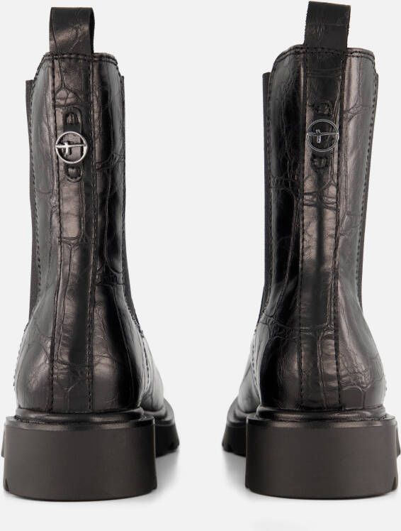 tamaris Chelsea boots zwart Synthetisch