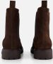 Tamaris dames Chelsea boot leren laarzen enkellaarzen dames M2542741 donkerbruin - Thumbnail 5