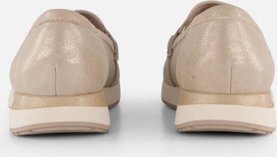 tamaris Comfort Instappers beige Leer