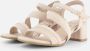 Tamaris Comfort Sandalen met hak beige Dames - Thumbnail 6