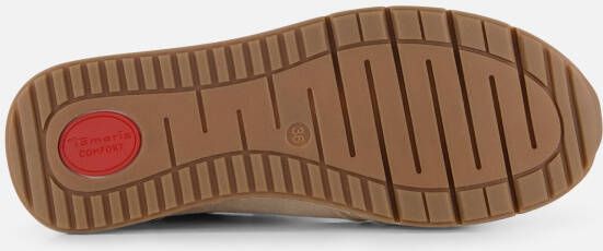 tamaris Comfort Sneakers beige Synthetisch