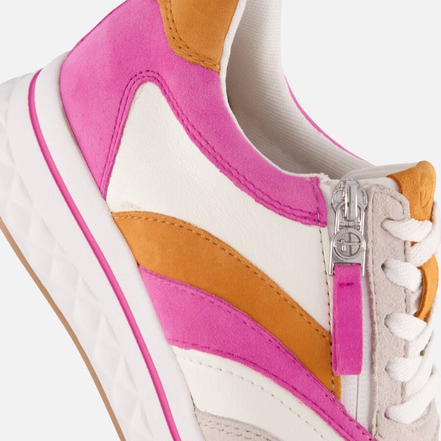 tamaris Comfort Sneakers roze Synthetisch