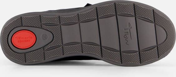 tamaris Comfort Sneakers zwart Leer