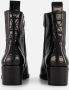Tamaris Vegan dierenprint enkellaars Black Dames - Thumbnail 4