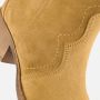 Tamaris Camel Suède Westernlaarzen Brown Dames - Thumbnail 13