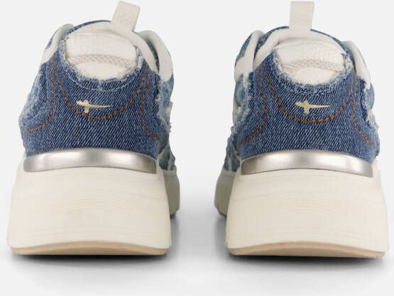 tamaris Denim Sneakers blauw Synthetisch