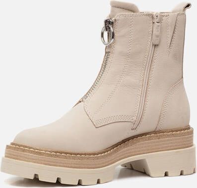 tamaris Enkellaarsjes beige Leer 182112