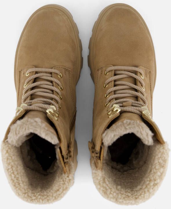 tamaris Enkellaarsjes beige Leer
