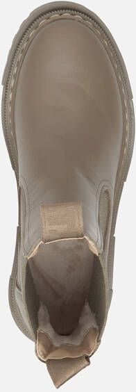tamaris Chelsea boots groen Leer 182128