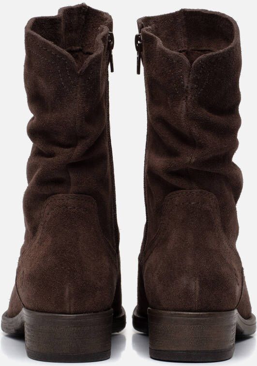 tamaris Enkellaarzen bruin Leer