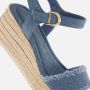 Tamaris Espadrilles Denim blauw Textiel Dames - Thumbnail 10