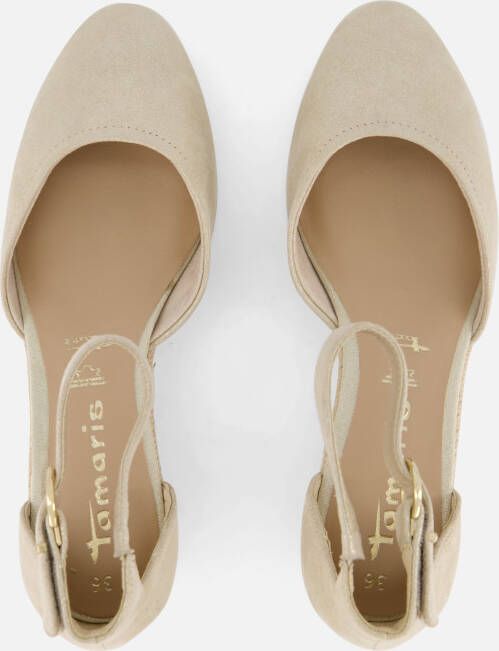 tamaris Espadrilles goud Leer