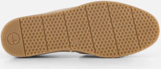 tamaris Espadrilles goud Leer