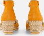 Tamaris Pumps met sleehak instapschoen riemzandan met modieuze jute-afwerking - Thumbnail 6