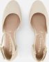 Tamaris Gouden Champagne Leren Espadrille met Klittenband Yellow Dames - Thumbnail 6